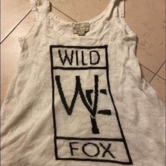 Wildfox White Label: White Sweater Knit Tank Top - medium size - Picture 3 of 6